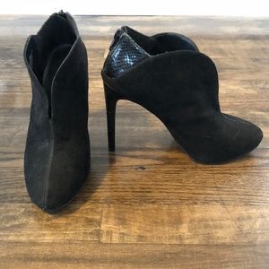 Suede Booties